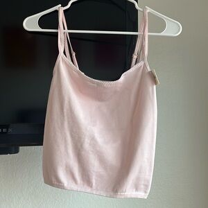 Seamless ribbed two-strap tank from Anthropologie